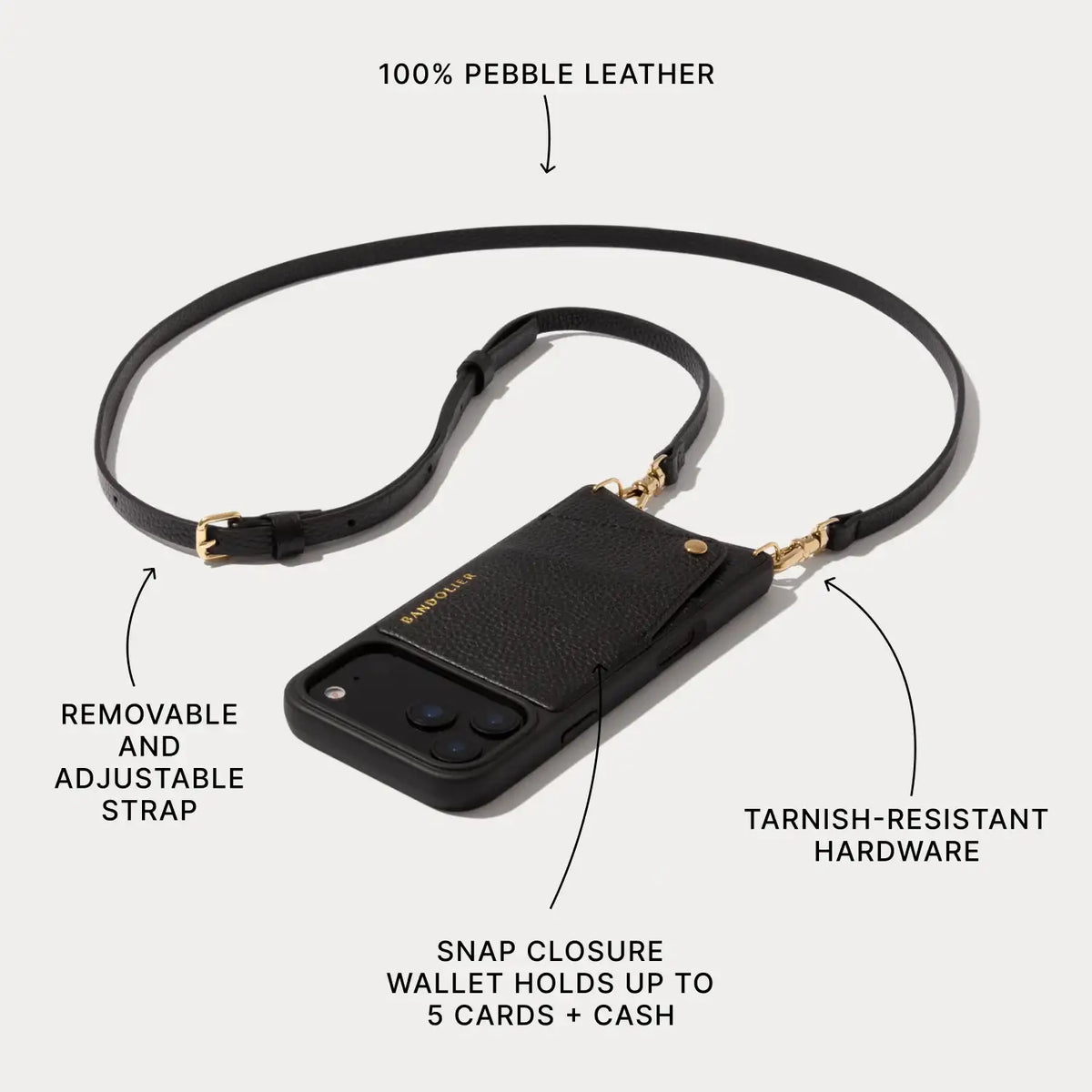 Emma Expanded Set - Black/Gold