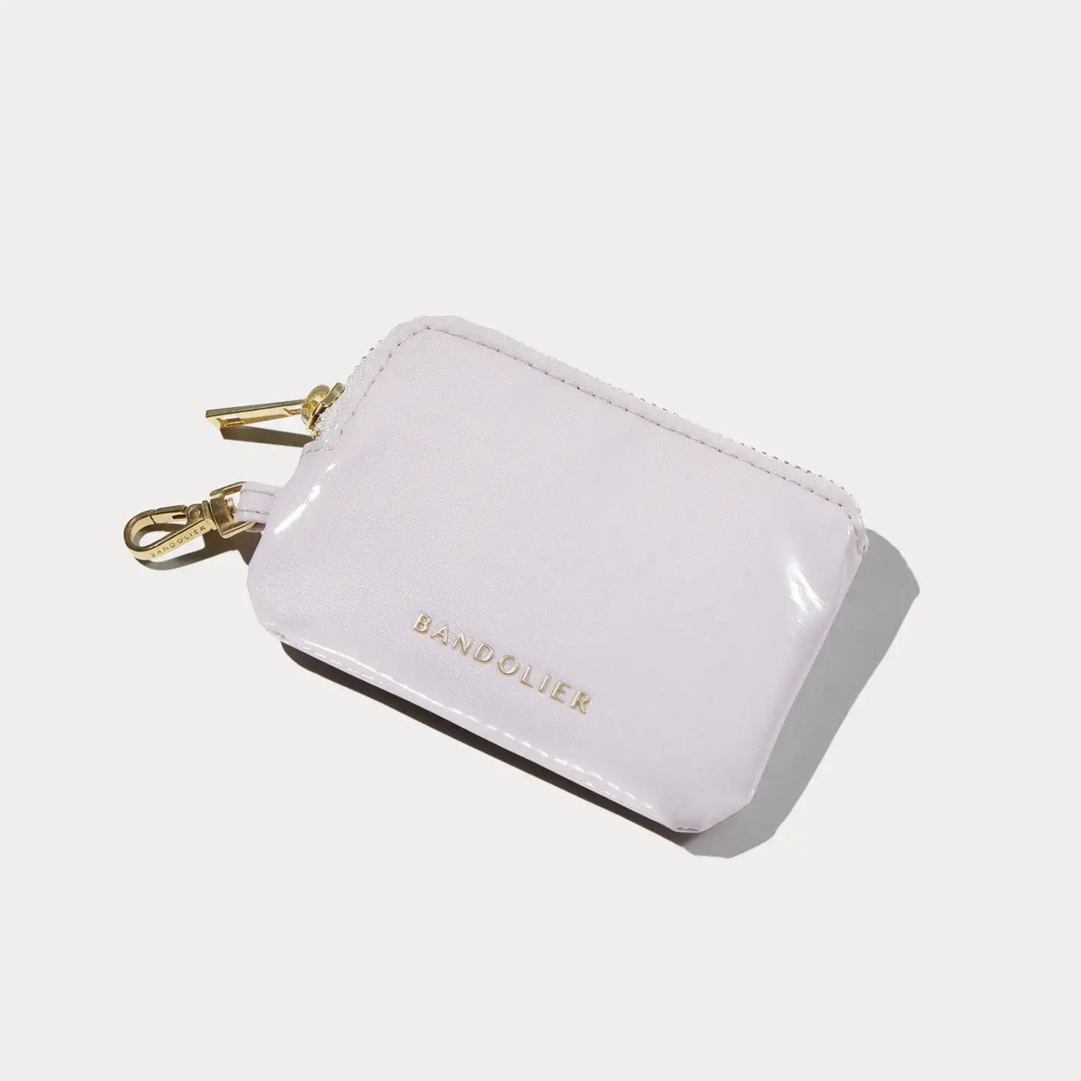 Encore Add-On Zipper Magnet Wallet - Petal Pink/Gold