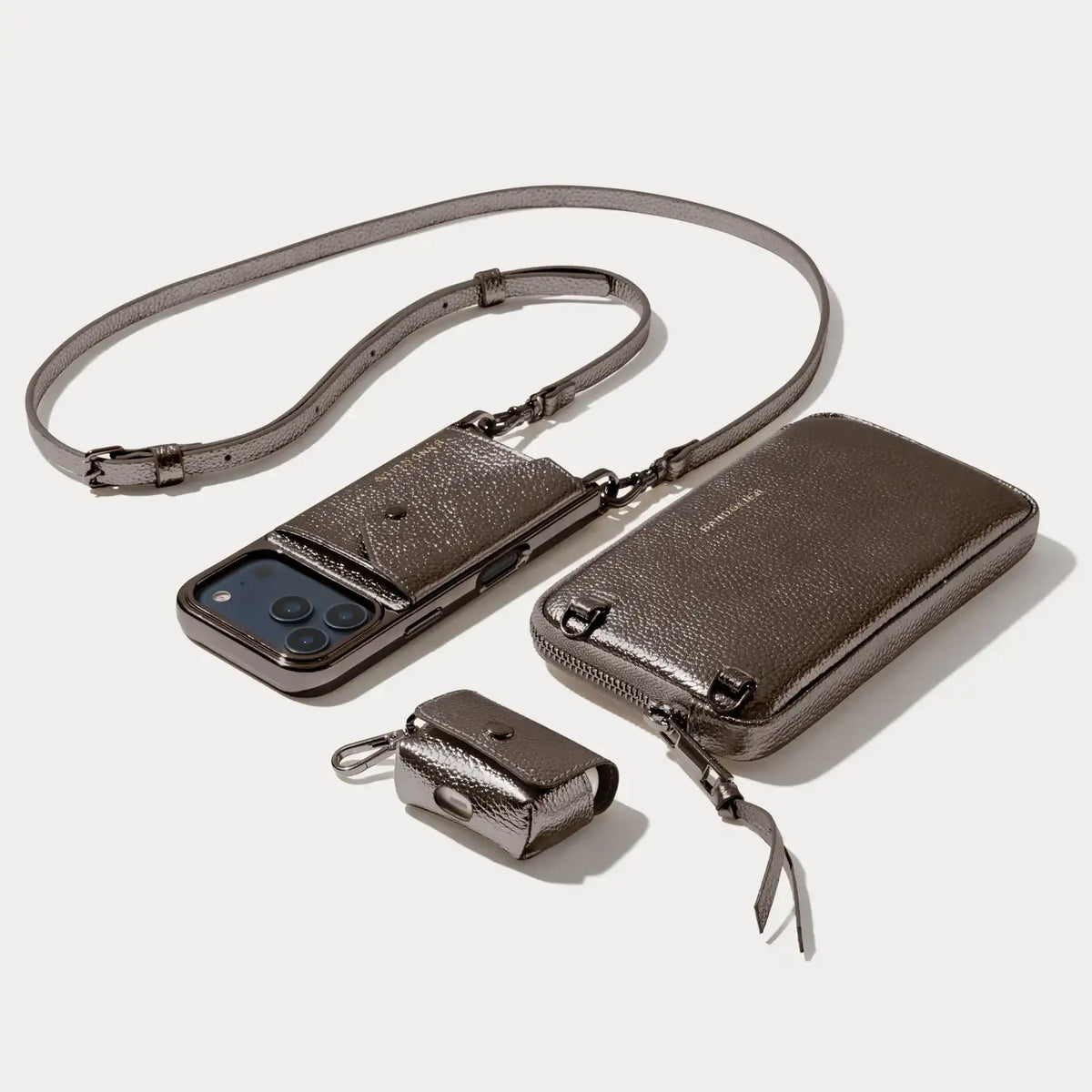 Donna Essentials Set - Metallic Pewter/Pewter