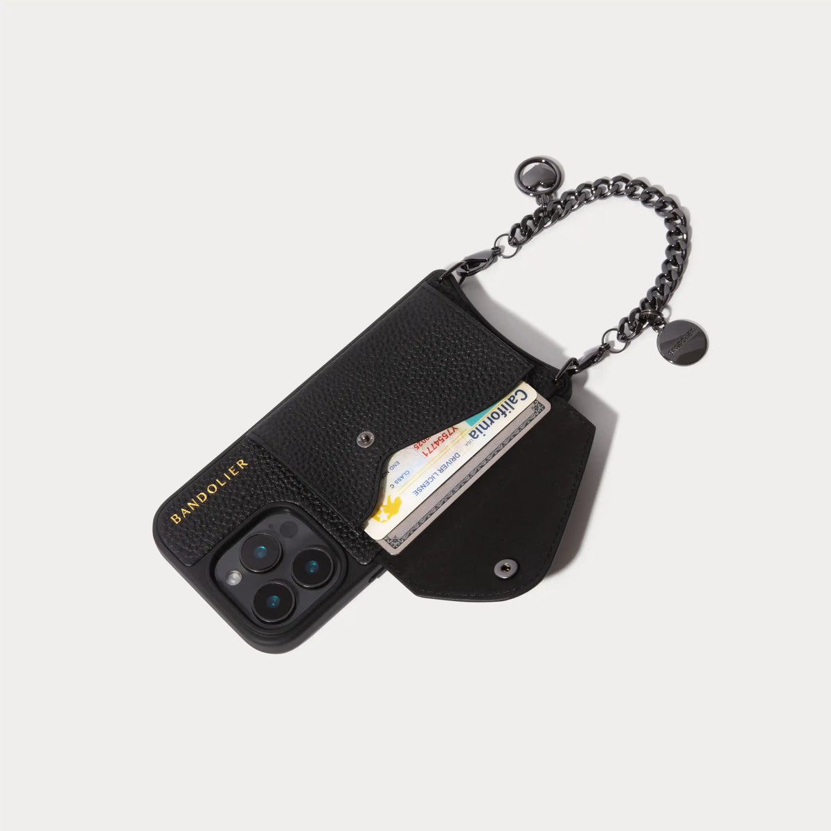 Maya with Lana Glasses Strap - Black/Pewter