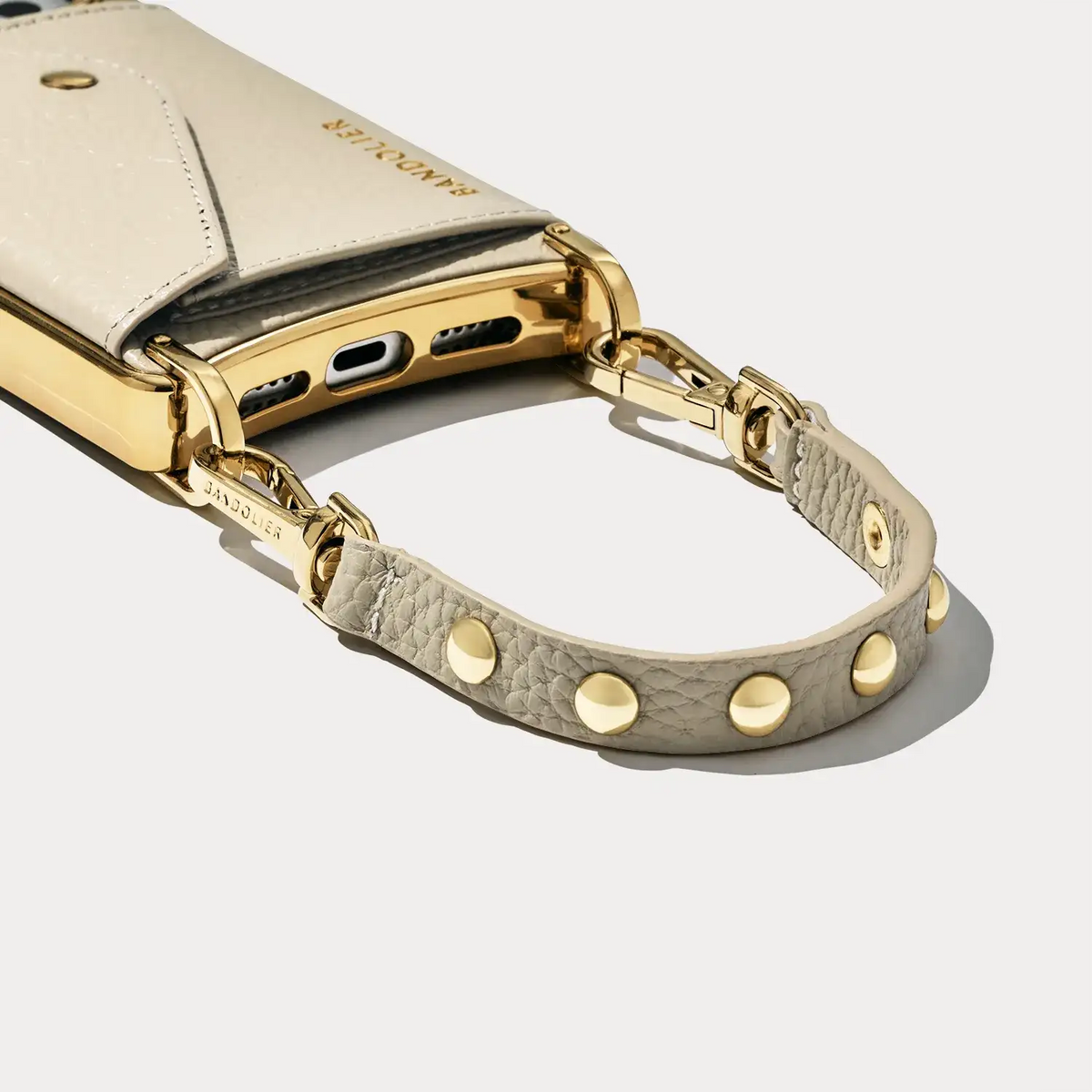 Annie Wristlet - Stone/Gold
