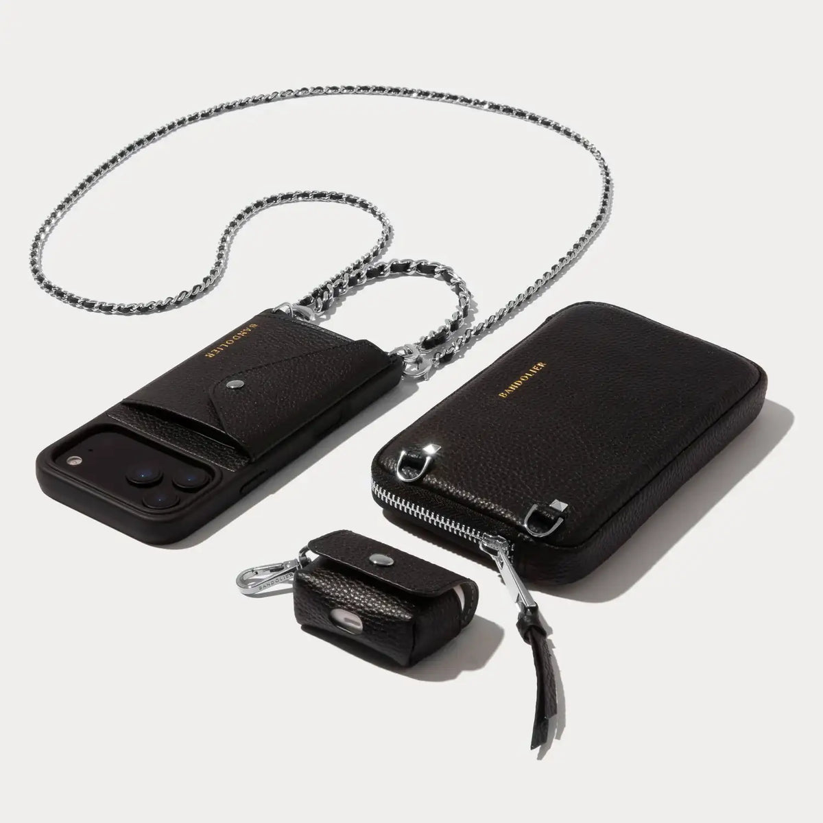 Lily Essentials Set - Black/Silver