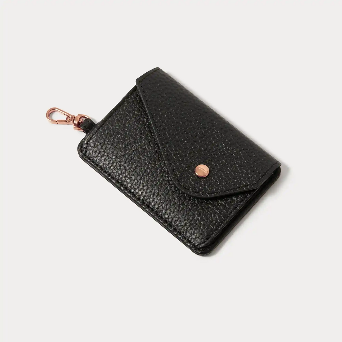 Add-On Magnet Wallet - Black/Rose Gold