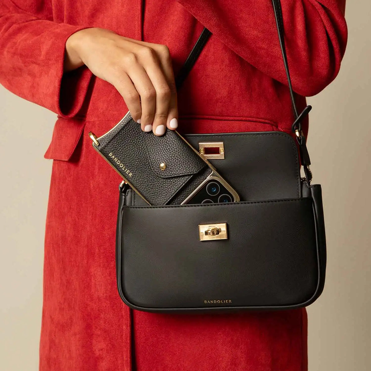 Taylor Bag - Black/Gold
