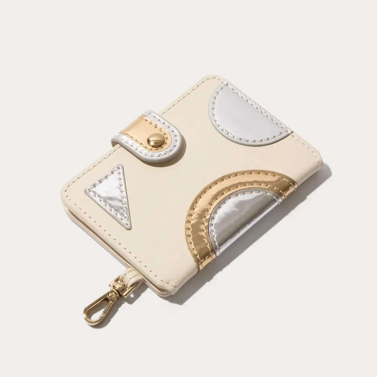 Add-On Mirror Wallet - Ivory/Gold