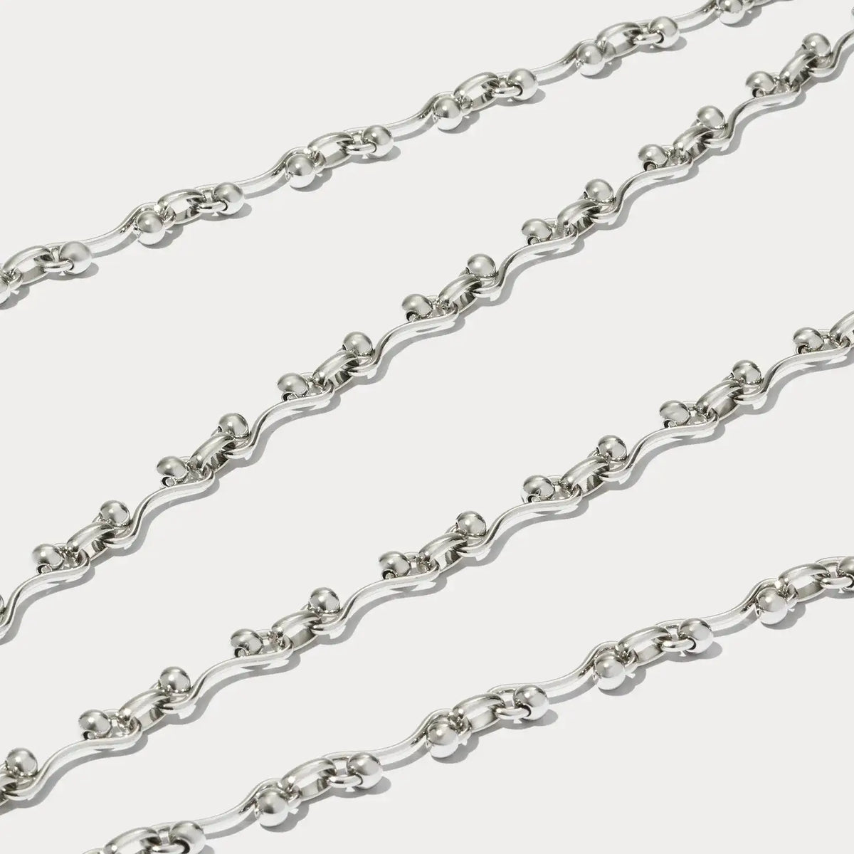 Kate Shoulder Strap - Silver/Silver