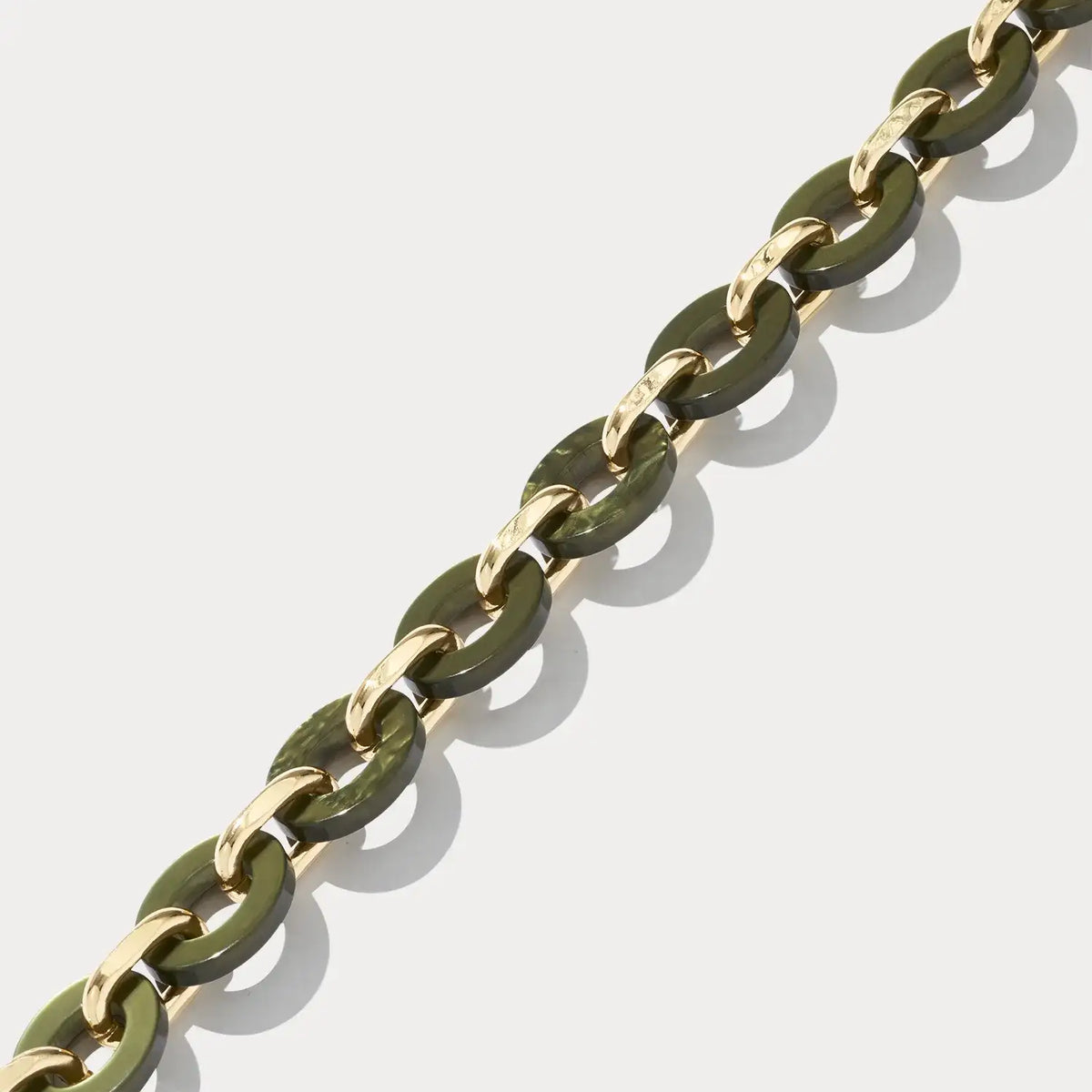 Camilla Long Wristlet - Olive/Gold