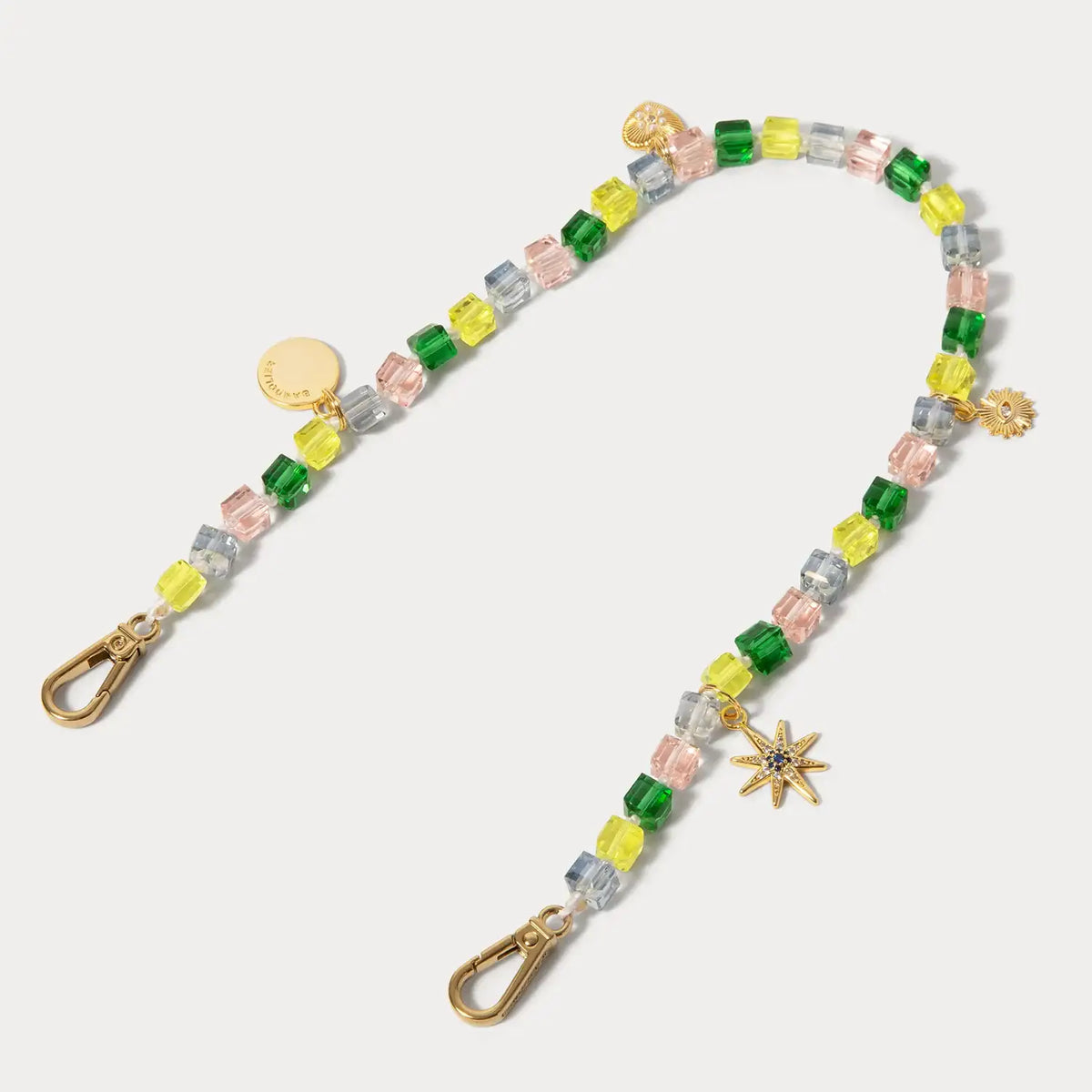 Kiki Wristlet - Multi Pastel/Gold